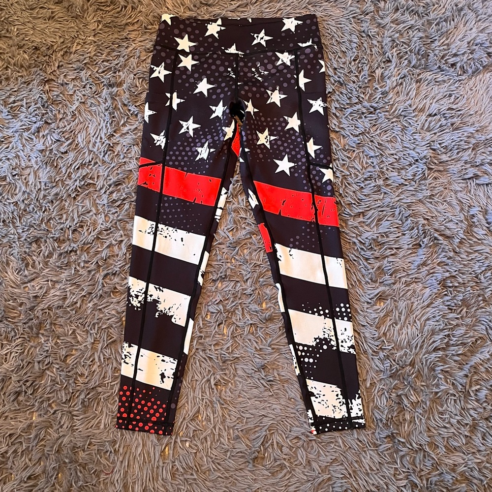 Curves and Combat Redline Leggings